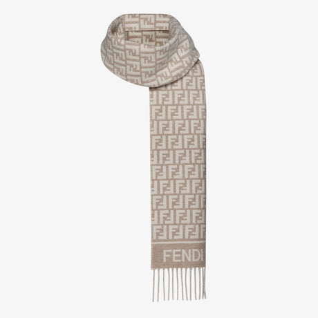 FENDI Luxurious Cashmere-Blend Scarf 190x30