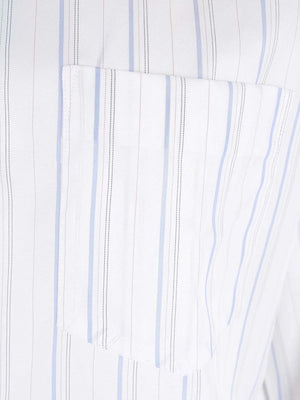 COMME DES GARÇONS SHIRT Men's Stripe Cotton Shirt - FW24 Collection