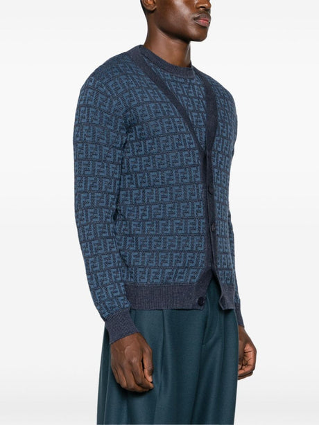 FENDI Autumn Blue Cardigan