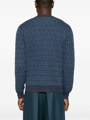 FENDI Autumn Blue Cardigan