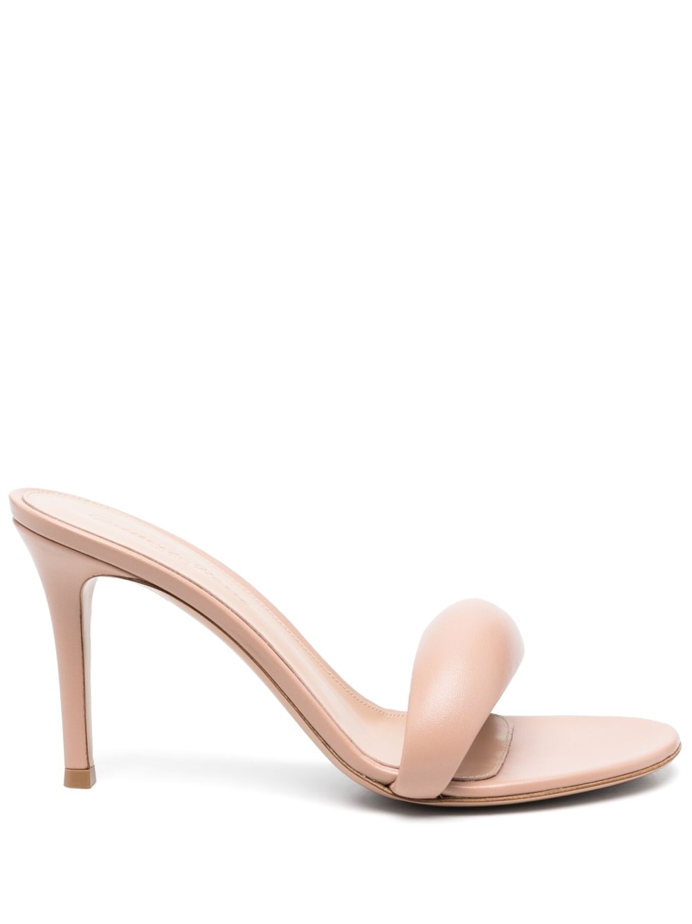 GIANVITO ROSSI Timeless Sophistication: Beige Nappa Leather Bijoux Sandals for Women