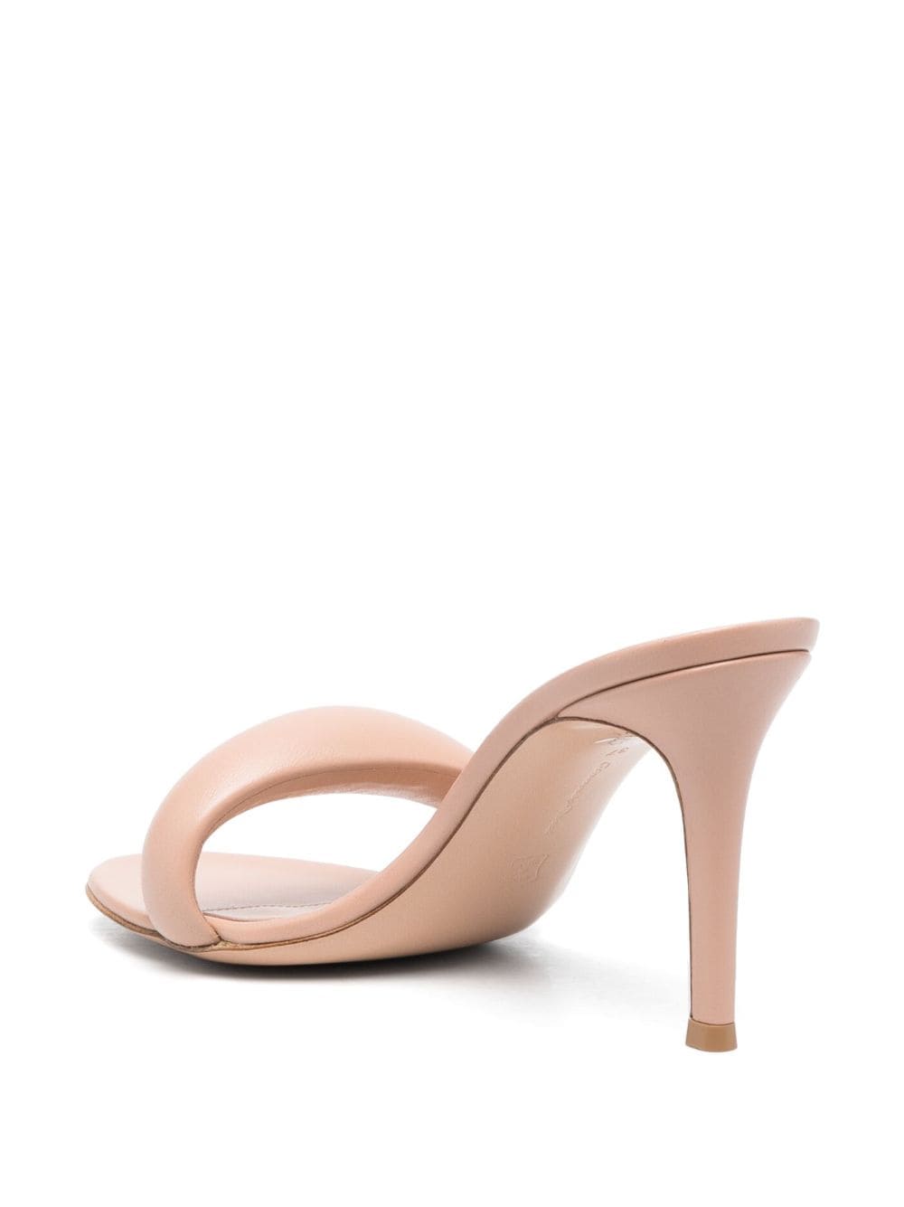 GIANVITO ROSSI Timeless Sophistication: Beige Nappa Leather Bijoux Sandals for Women