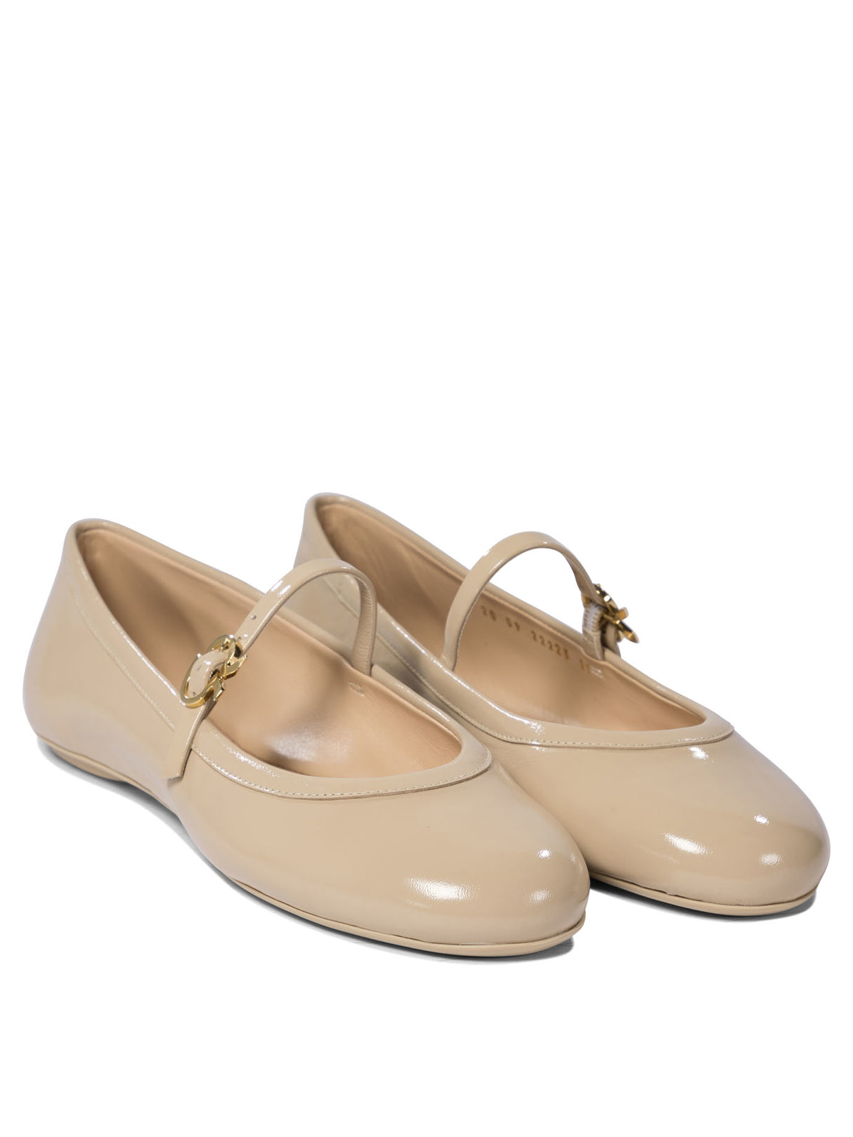 GIANVITO ROSSI Elegant Leather Ballerinas for Women