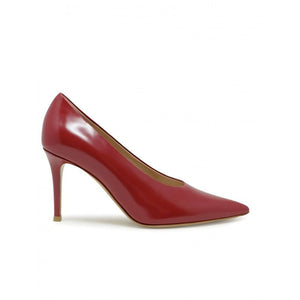 GIANVITO ROSSI Sophisticated Red Pumps with 85MM Heel