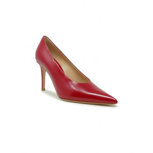 GIANVITO ROSSI Sophisticated Red Pumps with 85MM Heel