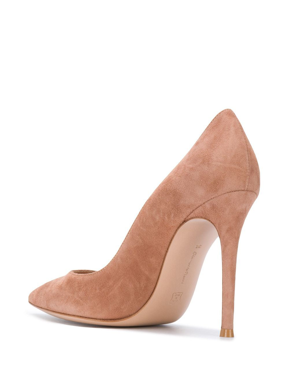 GIANVITO ROSSI Praline Suede Pumps for Women from FW22 Collection
