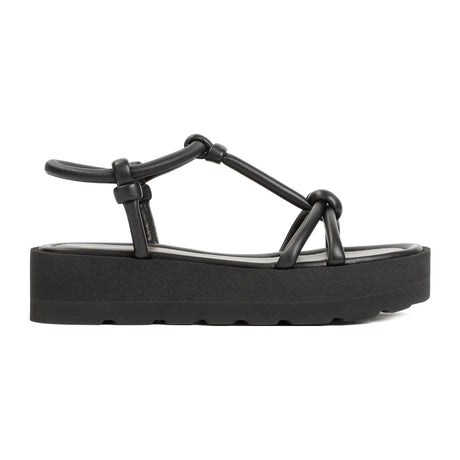 GIANVITO ROSSI Black Nappa Sandals for Women - 5.5cm Heel Height for SS24