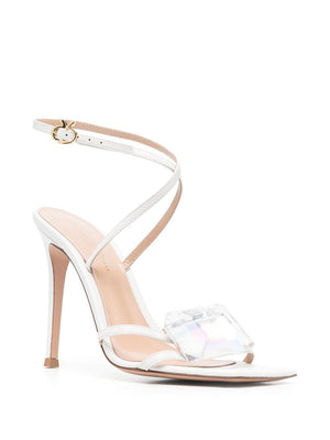 GIANVITO ROSSI White Jaipur Sandal for Women - Spring/Summer 2024