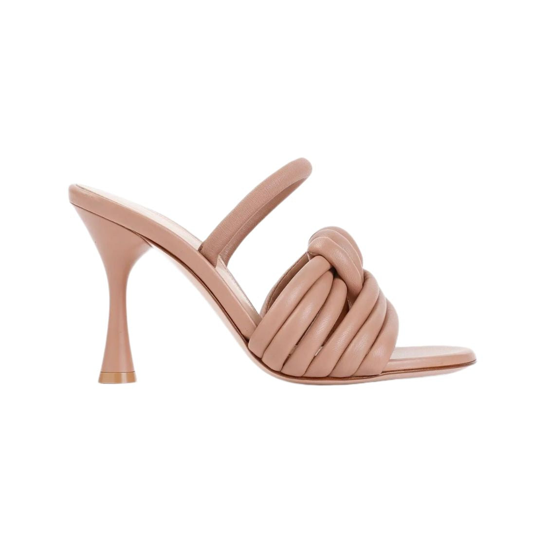 GIANVITO ROSSI PeachPea Nappa Leather Sandals