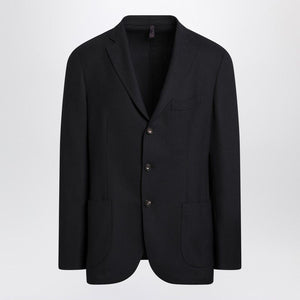 SANTANIELLO Wool Blend Single-Breasted Jacket