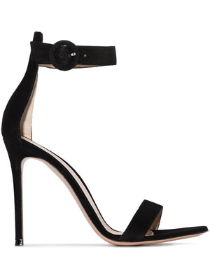 GIANVITO ROSSI Classy Black Sandals for Women in SS23