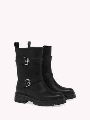 Boots Calf Màu Đen G73004.20GOM.CLNNEROBLACK cho Nữ