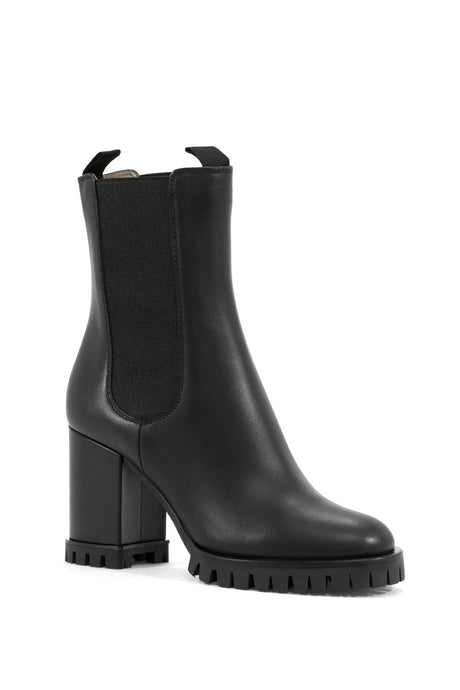 GIANVITO ROSSI Black Calf 100% Knee-high Boots for Women in FW23 Collection