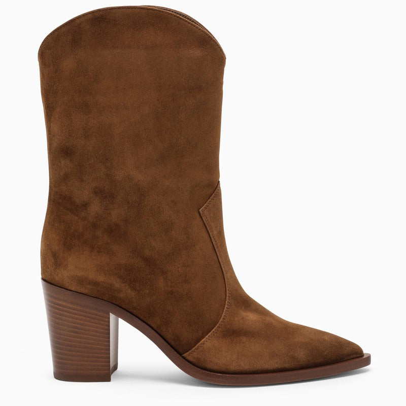 GIANVITO ROSSI Texas-Coloured Suede Boot for Women