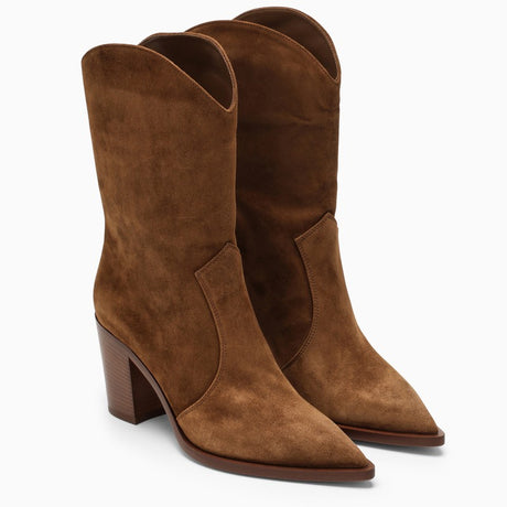 GIANVITO ROSSI Texas-Coloured Suede Boot for Women