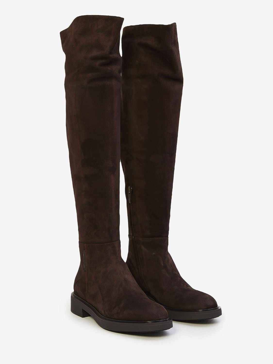 GIANVITO ROSSI Brown Over-the-Knee Boots for Women – Perfect for FW23!