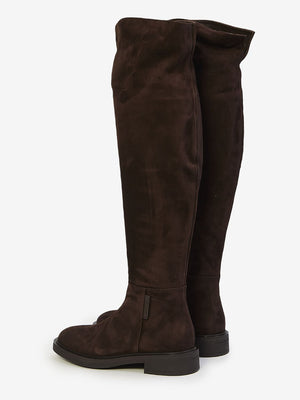 GIANVITO ROSSI Brown Over-the-Knee Boots for Women – Perfect for FW23!