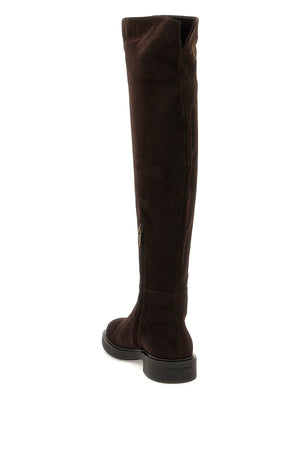 GIANVITO ROSSI Brown Over-the-Knee Boots for Women – Perfect for FW23!