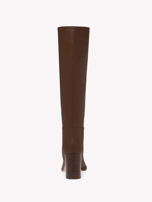 GIANVITO ROSSI Brown Calf Glove Boots for FW23