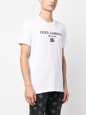 DOLCE & GABBANA Classic Black T-Shirt for Men - FW24