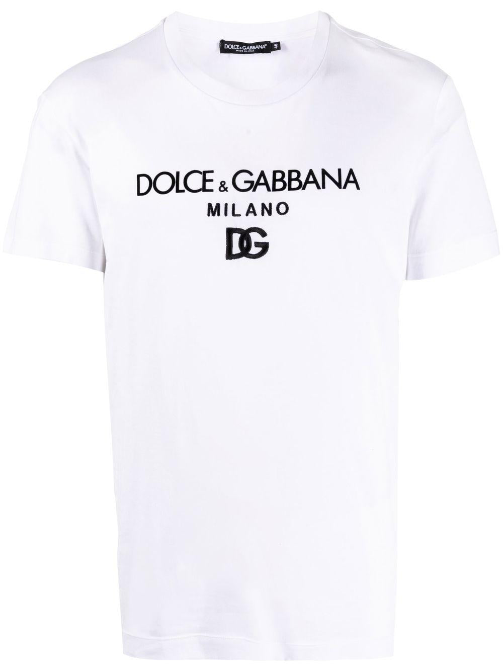 DOLCE & GABBANA Classic Black T-Shirt for Men - FW24