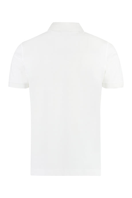 DOLCE & GABBANA Optic White Polo Shirt for Men - SS24 Collection