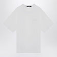 DOLCE & GABBANA Classic Crewneck Cotton T-Shirt with Logo Plaque - FW24