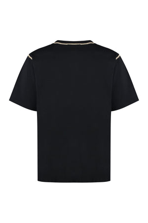 DOLCE & GABBANA Logo Cotton T-Shirt for Men - Regular Fit