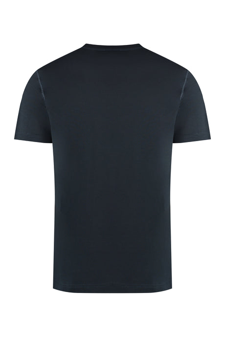 DOLCE & GABBANA Navy Cotton Crew-Neck T-Shirt for Men