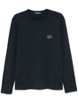 DOLCE & GABBANA Men's Long Sleeve T-Shirt with DG Logo Plaque