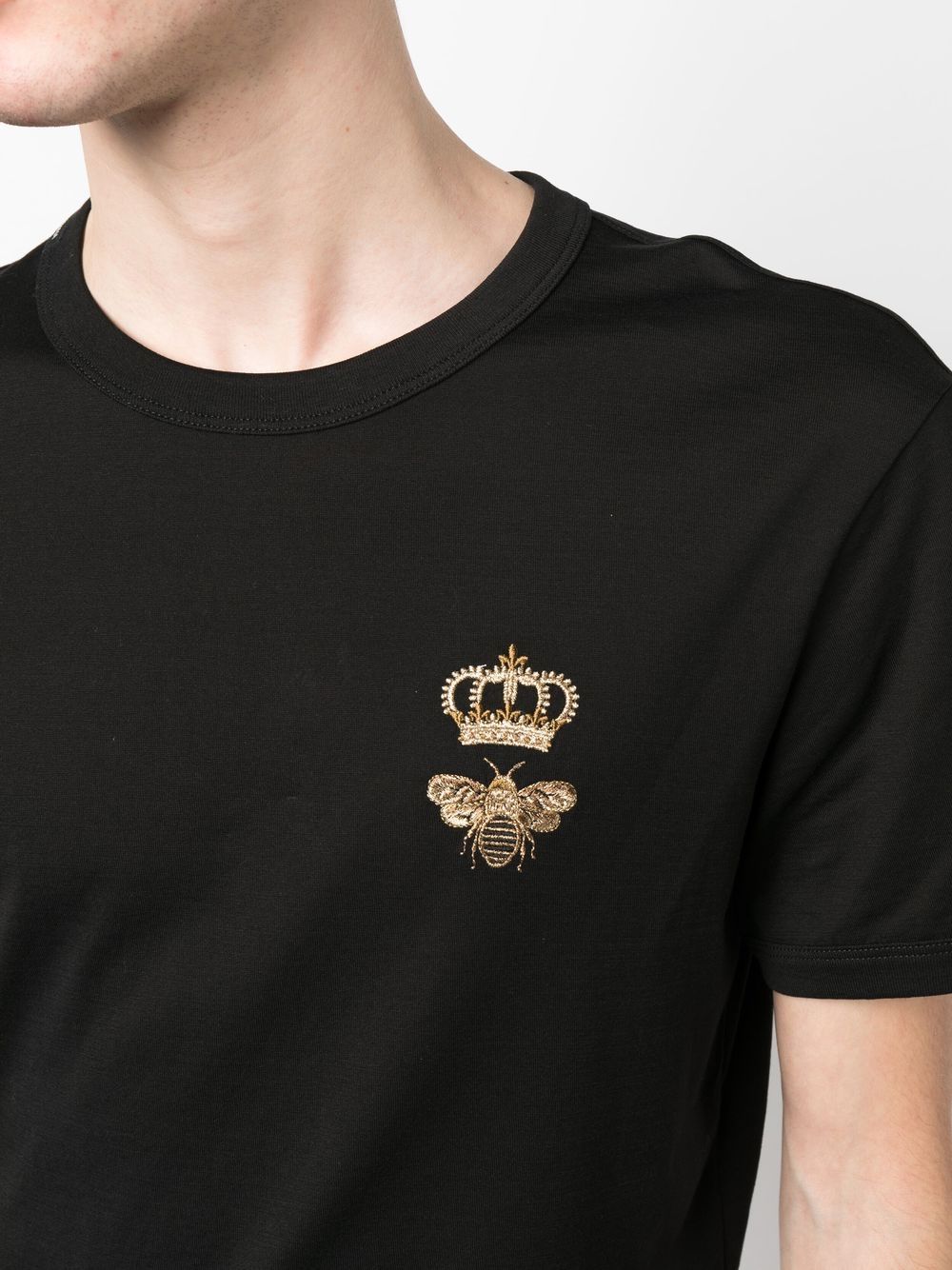 DOLCE & GABBANA Cotton Crew-Neck T-Shirt for Men