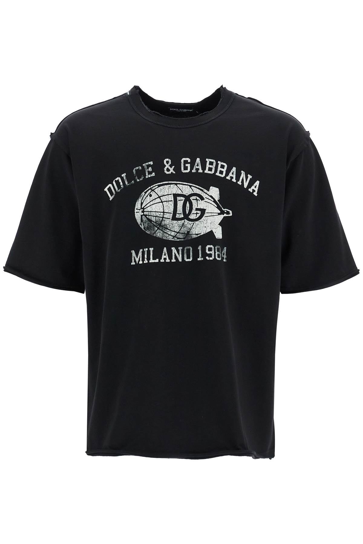 DOLCE & GABBANA Oversized Graphic Logo T-Shirt