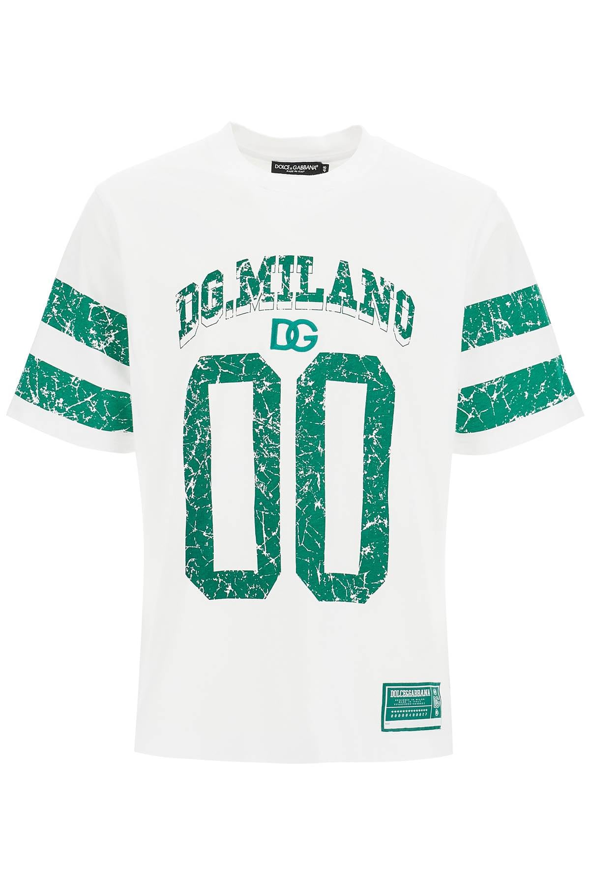 DOLCE & GABBANA Athletic-Inspired Graphic T-Shirt