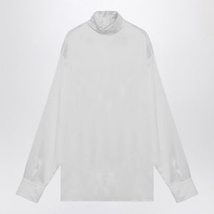 DOLCE & GABBANA Oversized Silk Turtleneck Sweater