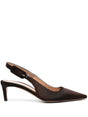 GIANVITO ROSSI Sleek Mini Slingback Pumps