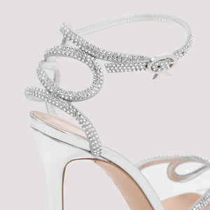 GIANVITO ROSSI Metallic Strass Sandals for Women