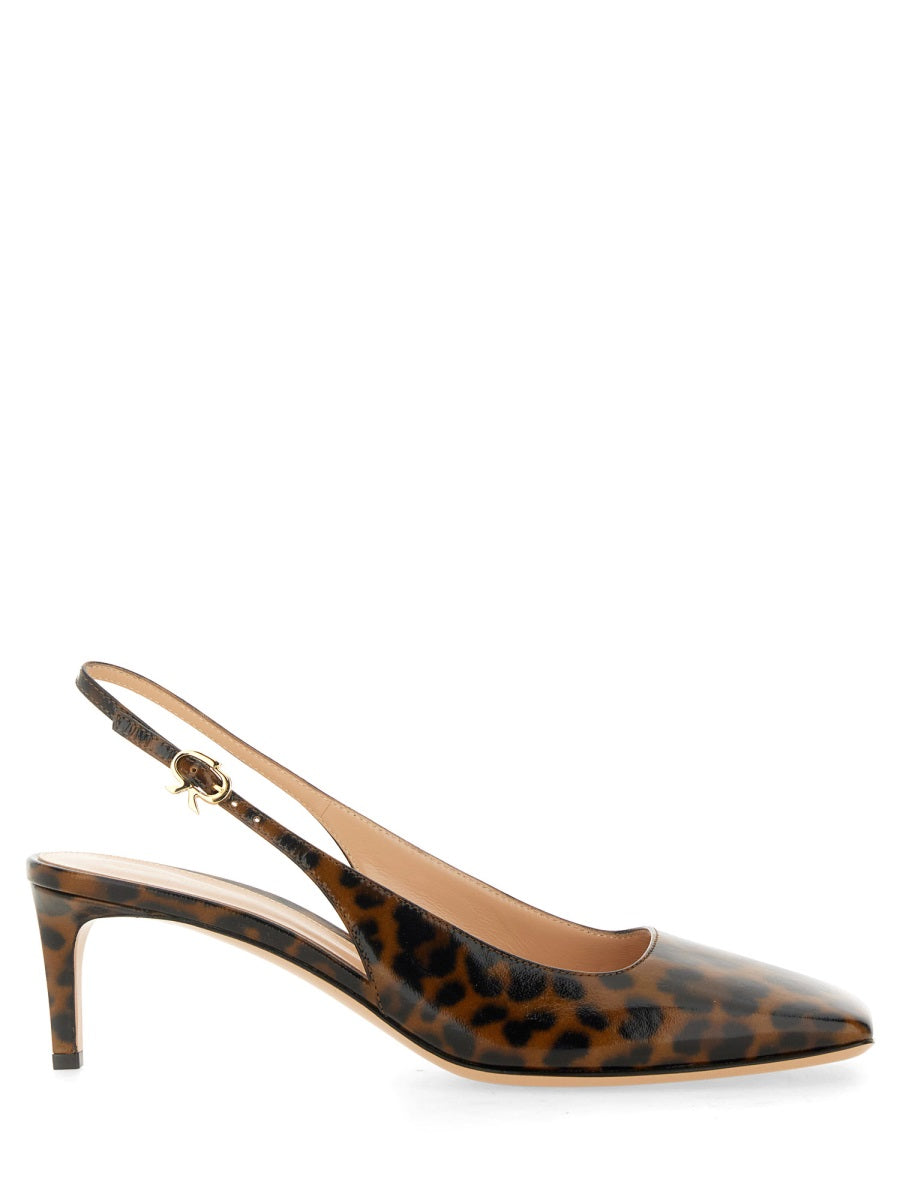 GIANVITO ROSSI Christina Mini Slingback Pumps