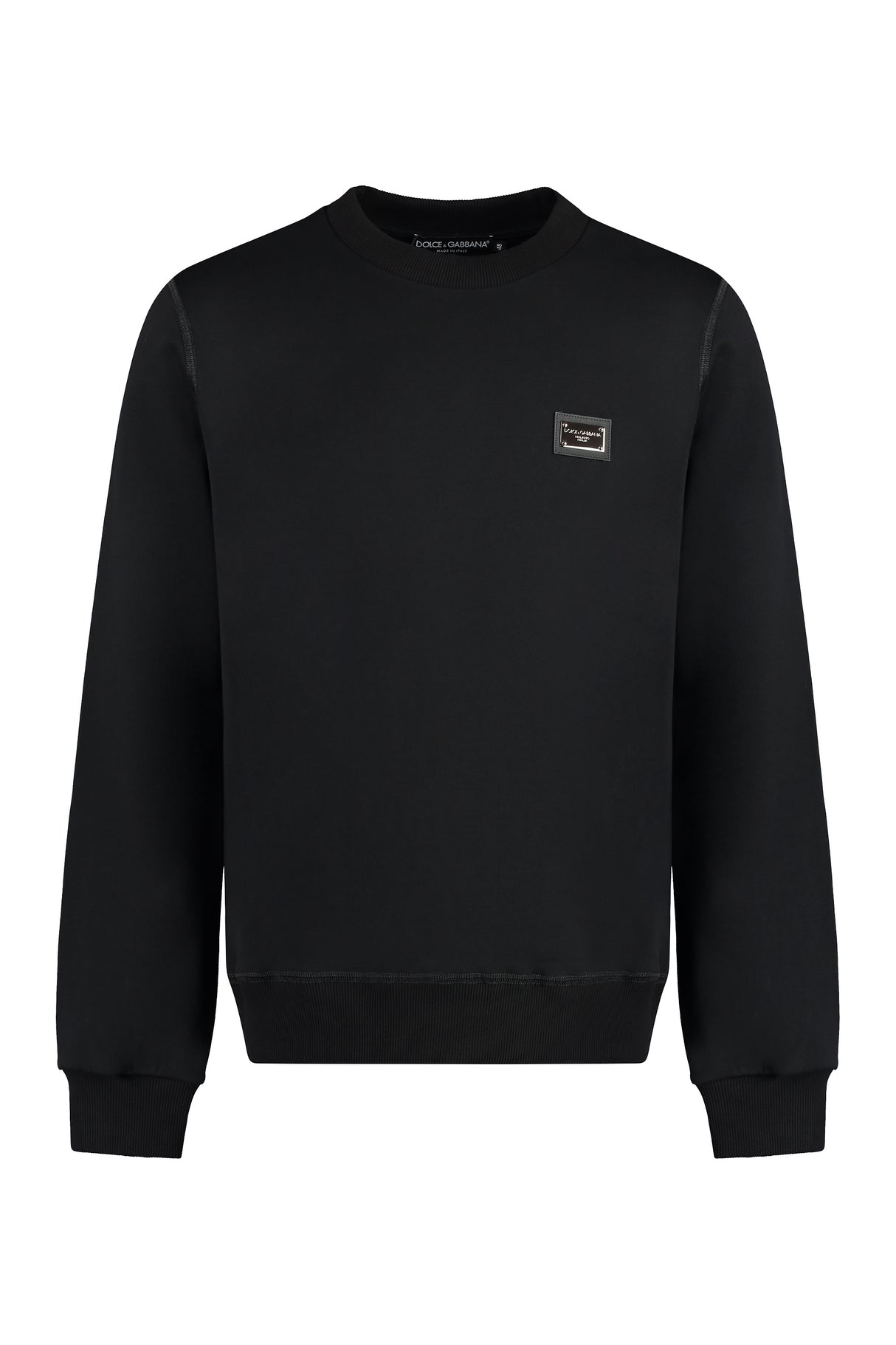 DOLCE & GABBANA Classic Cotton Crew-Neck Sweatshirt