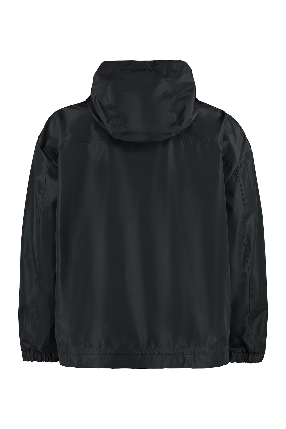 DOLCE & GABBANA Black Hooded Jacket for Men