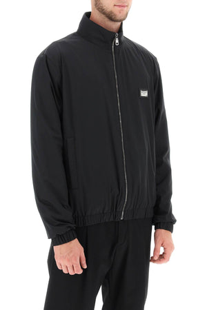 DOLCE & GABBANA Raffia Zipped Jacket for Men