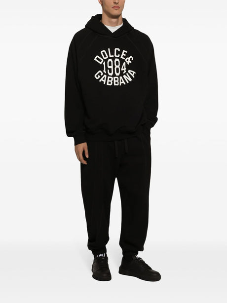 DOLCE & GABBANA Classic Hoodie with Drawstring