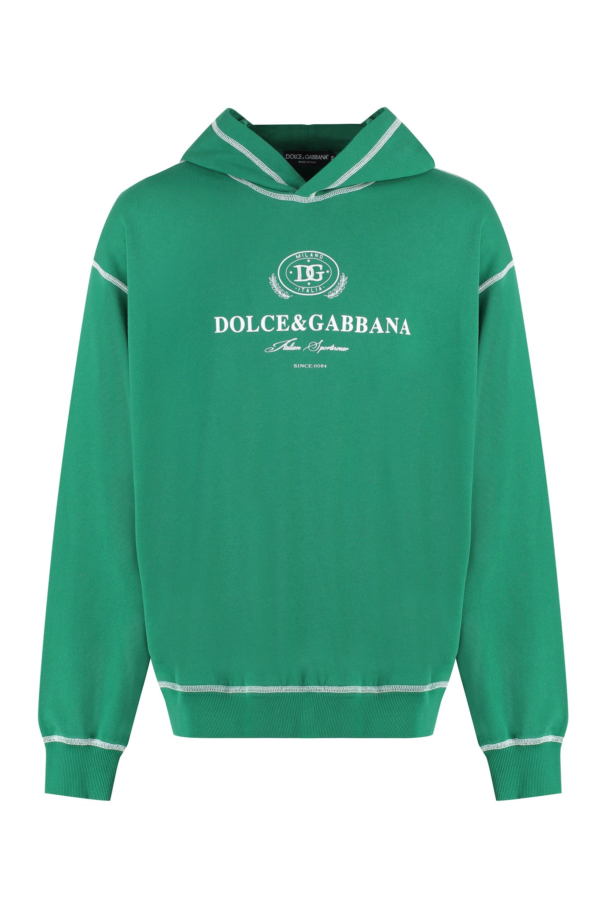 DOLCE & GABBANA Men's Hooded Cotton Sweatshirt