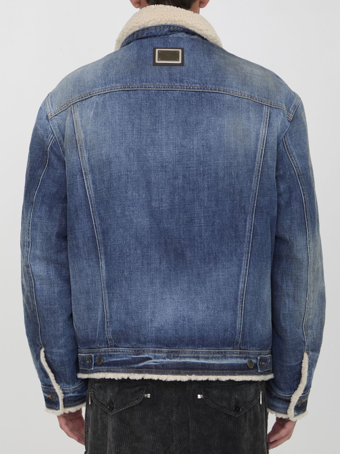 DOLCE & GABBANA Vintage-Inspired Denim Jacket - Regular Fit