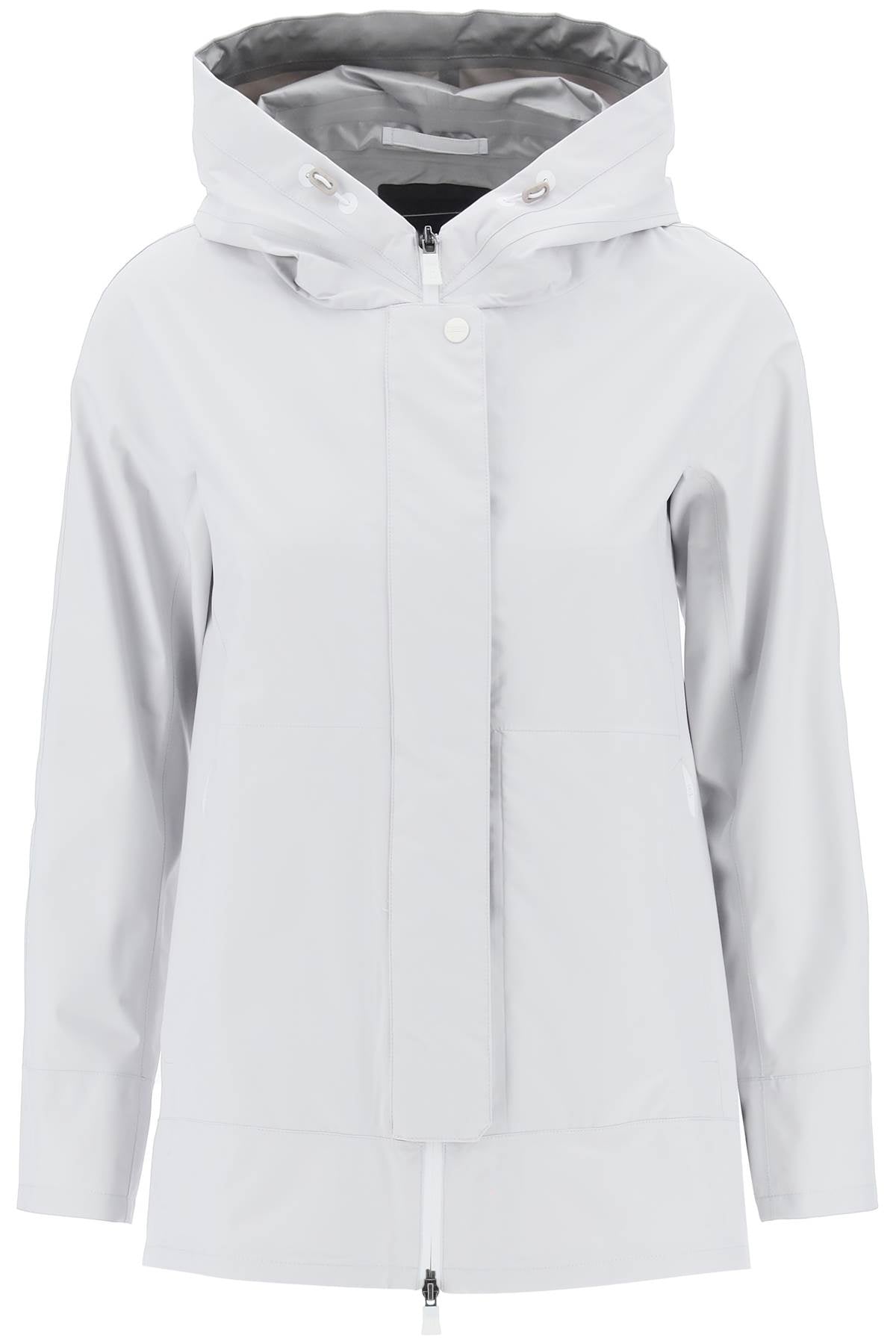 HERNO Multicolor Lightweight A-Line Gore-Tex Jacket for Women