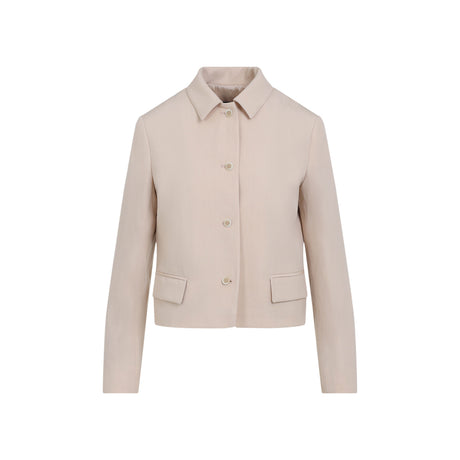 FABIANA FILIPPI Elegant Virgin Wool Jacket for Women