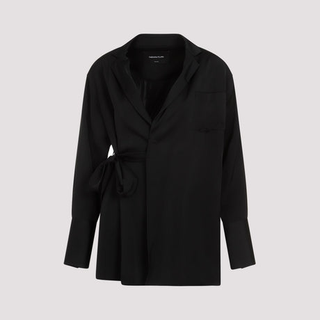 FABIANA FILIPPI Black Viscose Blazer for Women