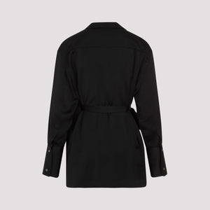 FABIANA FILIPPI Black Viscose Blazer for Women