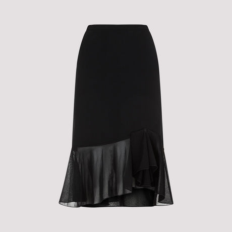 TOM FORD Stunning Black Viscose Skirt for Women - SS24 Collection