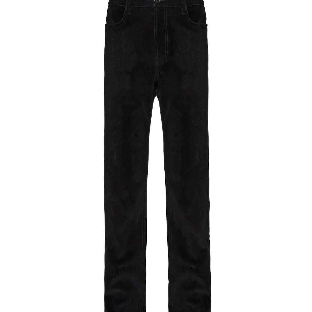 PRADA Trendy Black Denim Pants for Men - SS23 Collection
