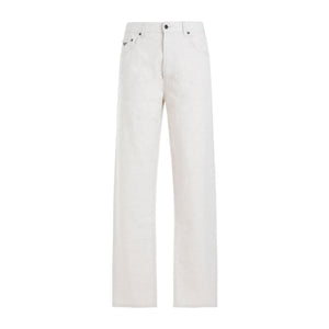 Quần jeans bông cổ điển dành cho nam giới trong màu trung tính | Bộ sưu tập SS24